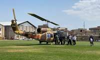 چهارمین اعزام موفق از سلماس به ارومیه با بالگرد اورژانس هوایی