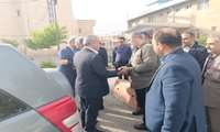 بازدید معاون سیاسی و اجتماعی استاندار آذربایجان غربی به همراه فرماندار سلماس از بیمارستان جدید الاحداث و بیمارستان خاتم الانبیا