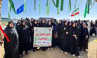 کاروان راهیان نور شمالغرب بسیج جامعه پزشکی شهرستان سلماس