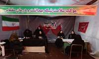 سلامت در دل شب: موکب سلامت شبکه بهداشت و درمان سلماس در جنگ رمضان