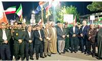 پژواک همبستگی در دل سلماس؛ حضور رئیس دانشگاه علوم پزشکی آذربایجان غربی و هیئت همراه در تجمع  سلماس