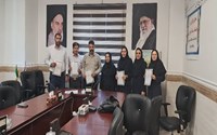 تجلیل از همکاران تازه متاهل و صاحب فرزند به مناسبت هفته ملی جمعیت