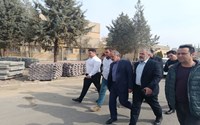 بازدید مجدد سردار دکتر رضازاده از ادامه روند محوطه سازی بیمارستان خاتم الانبیا< سلماس