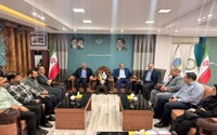 دیدار مدیر شبکه بهداشت و درمان سلماس با فرماندار جدید شهرستان