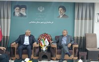 دیدار مدیر بازرسی دانشگاه علوم پزشکی ارومیه و مدیر شبکه بهداشت و درمان سلماس با فرماندار سلماس
