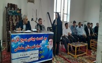 حضور رئیس مرکز بهداشت سلماس در میز خدمت طرح محله‌محور
