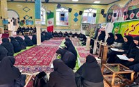 برگزاری مراسم پرفیض زیارت عاشورا و صرف صبحانه ویژه کارکنان خانم شبکه بهداشت و درمان سلماس 