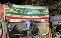 در سایه‌سار خدمت؛ برپایی موکب سلامت و موکب نذر در تجمعات شبانه سلماس 