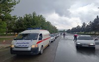 برگزاری مانور و کارناوال خودرویی مدیریت بحران در سلماس؛ گامی در راستای تقویت تاب‌آوری نظام سلامت