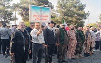 حضور پرشور جانفدایان سلامت در رژه شهرستان سلماس