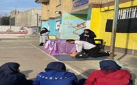 برگزاری برنامه آموزشی پدافند غیرعامل با محوریت آموزش‌های اورژانسی در دبیرستان دخترانه شاهد صفائی سلماس