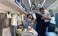 حضور فعال شبکه بهداشت و درمان سلماس در مانور امداد و نجات محله‌محور کهنه‌شهر