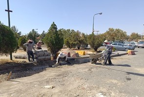 آغاز-عملیات-بهسازی-محوطه-بیمارستان-خاتم-الانبیاء-(ص)-شهرستان-سلماس-