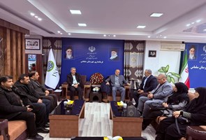 دیدار-مسئولان-شبکه-بهداشت-و-درمان-سلماس-با-فرماندار-به-مناسبت-روز-جانباز