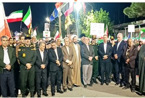 پژواک-همبستگی-در-دل-سلماس؛-حضور-رئیس-دانشگاه-علوم-پزشکی-آذربایجان-غربی-و-هیئت-همراه-در-تجمع--سلماس